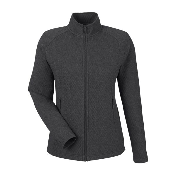 Ladies' Spirit Textured Full-Zip Thumbnail