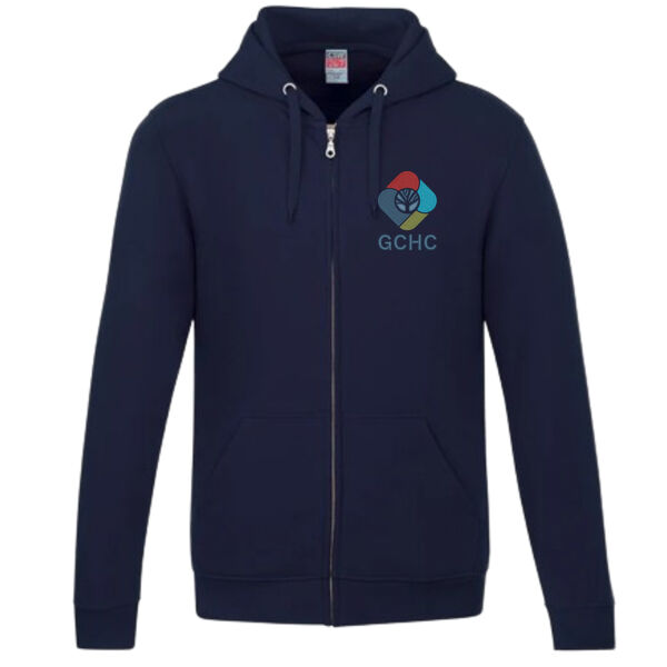 Embroidered Adult Full Zip Hoodie Thumbnail