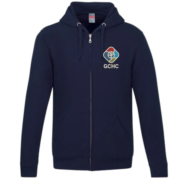 Embroidered Adult Full Zip Hoodie Thumbnail